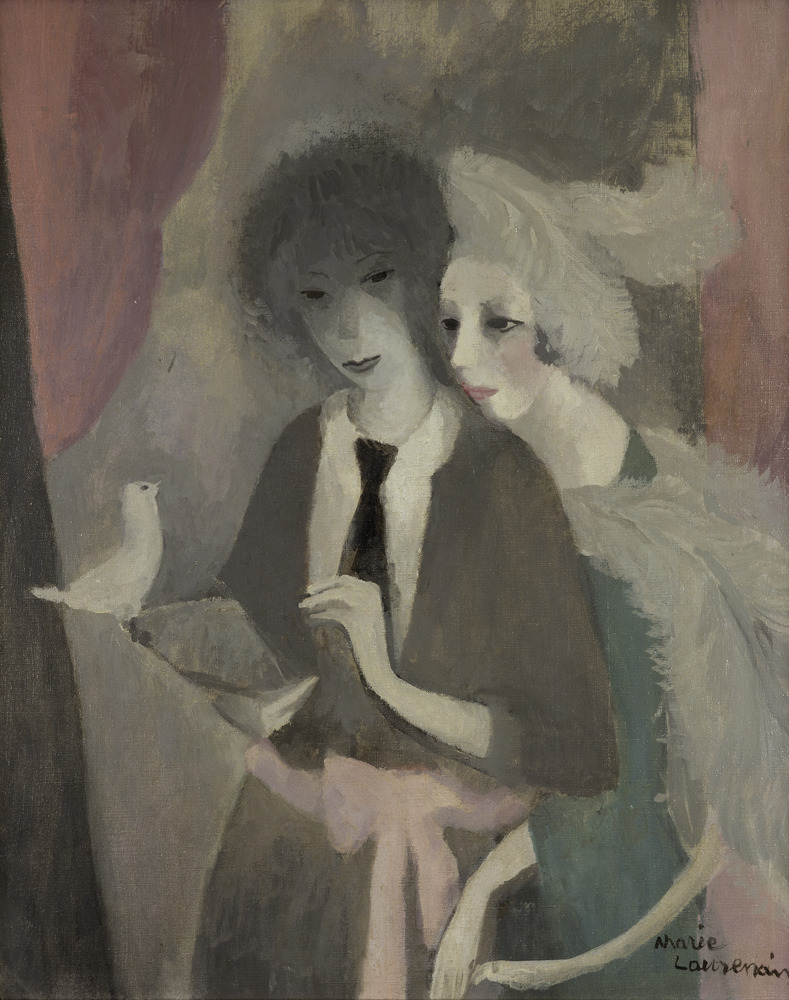 Marie Laurencin, « Femmes à la colombe » (1919)