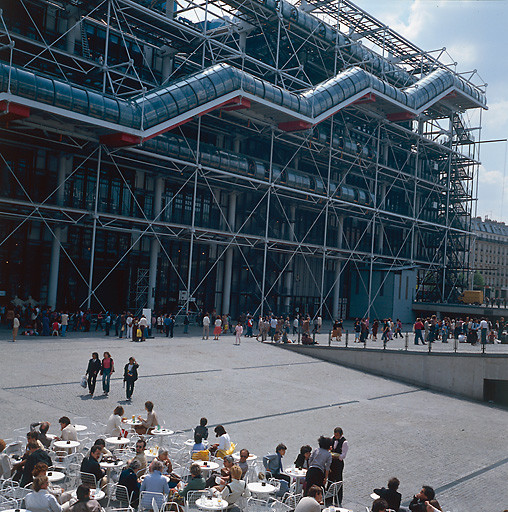 Piazza du Centre Pompidou, Bibliotheque Kandinsky, Centre Pompidou