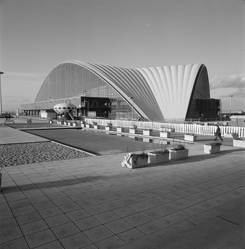 Palais du CNIT, fonds Véra Cardot Pierre Joly, Bibliotheque Kandinsky, Centre Pompidou 