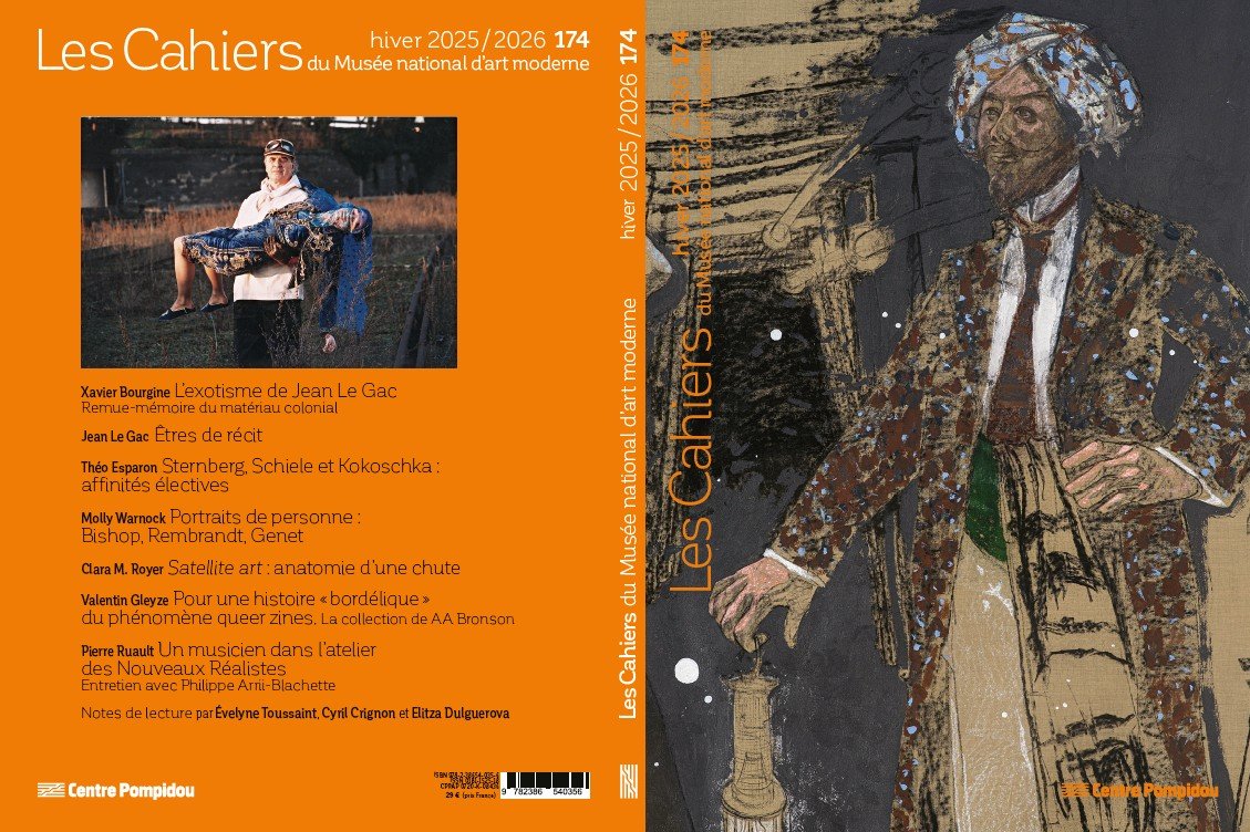 couverture du numéro 174 des Cahiers du musée national d'art moderne, 2026